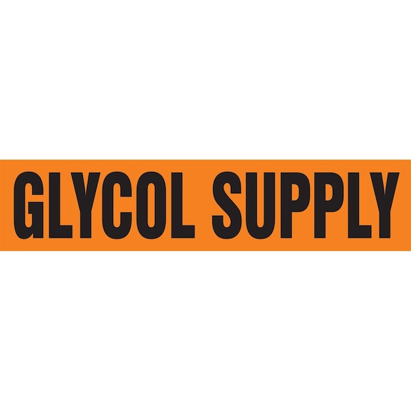 Accuform ASME ANSI PIPE MARKER GLYCOL RPK369STB - main