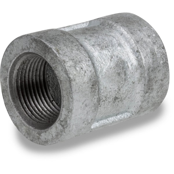 Usa Industrials Pipe Fittings - Galvanized Malleable Iron - Class 300 - Coupling - 3/4in NPT Female ZUSA-PF-20906 - main
