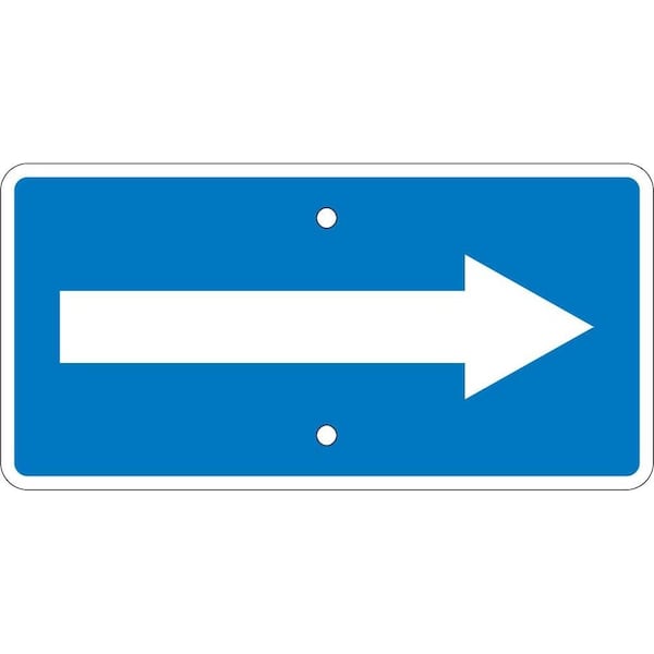 Nmc Van Accessible Right Arrow Ada Sign, TMA5H TMA5H - main