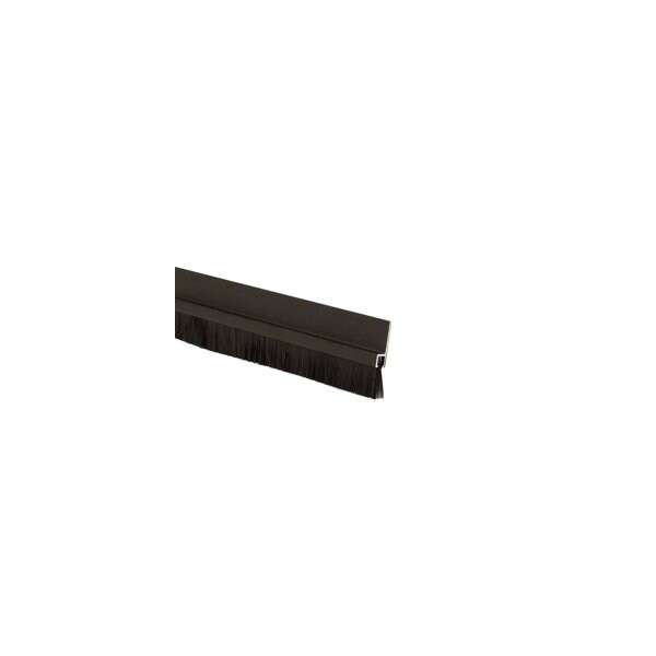 Pemko Mfg Co 5/8in Brush Door Sweep 36in, Overall Height 1-1/2in, Dark Bronze 18062DNB 36IN - main