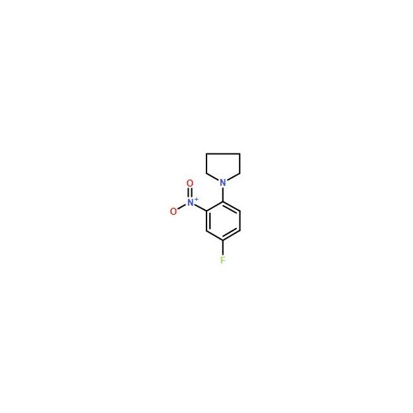 Ak Scientific 1-(4-Fluoro-2-nitrophenyl)pyrrolidine (100g), CAS 778-56-3 V7741-100g - main