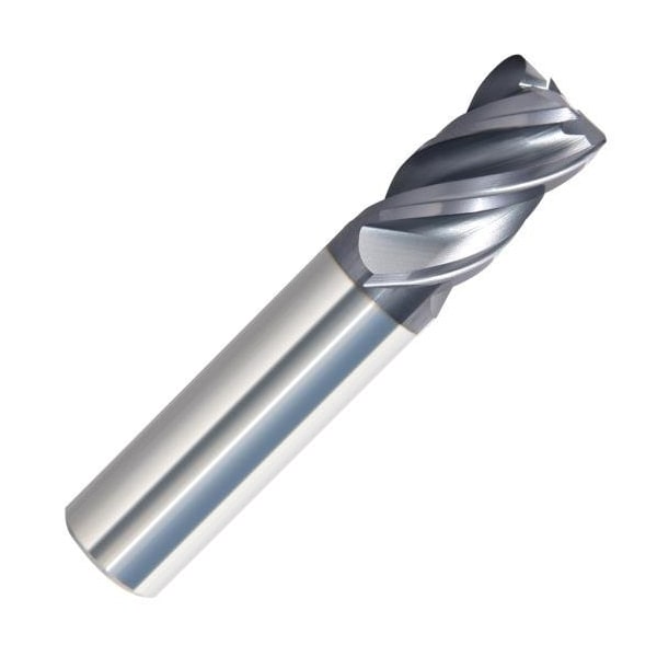 Monster Tool 4 Flute Regular Length End Mill, Corner Radius, 1/8in dia., .030 Radius, nACRo Finish 294-002013 - main