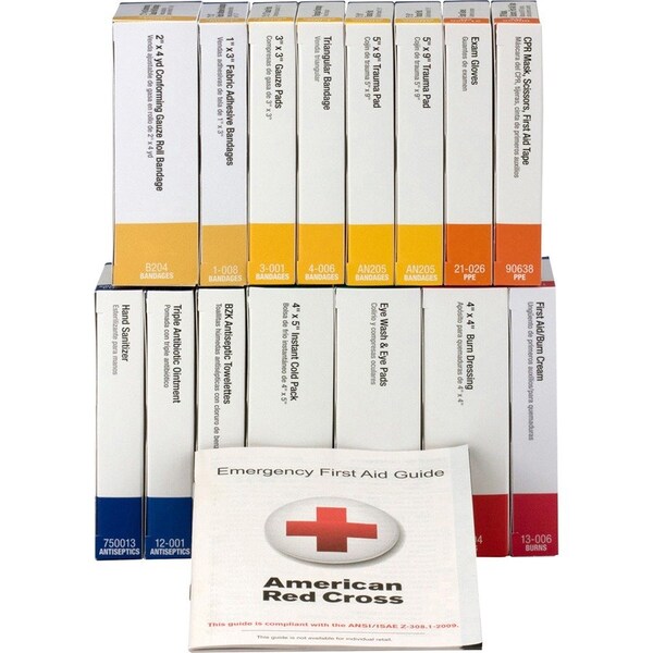 First Aid Only First Aid 16 Unit ANSI Refill, White FAO90581 - main