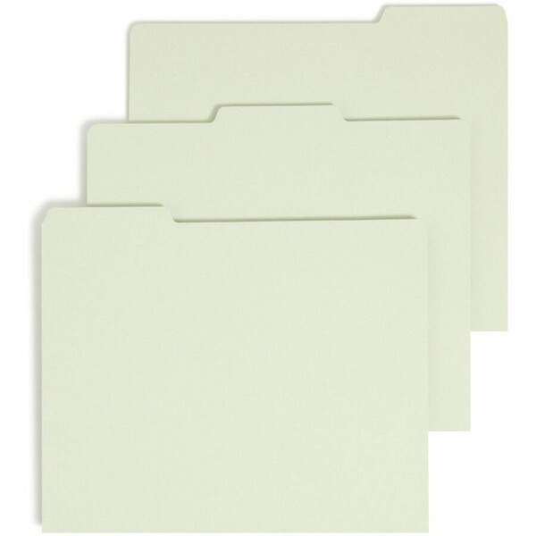 Smead Index Tabs, Green/Gray, PK100 SMD50334 - main