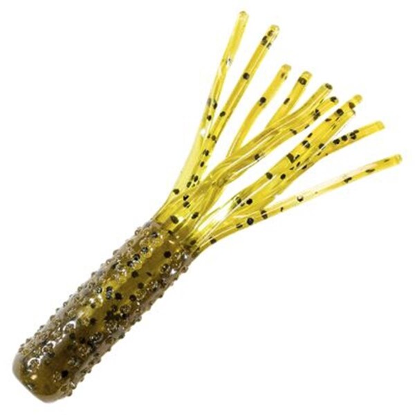 Track Usa 2.75 in. TRD Tubez Lures, Green Pumpkin, 6PK TR894340 - main