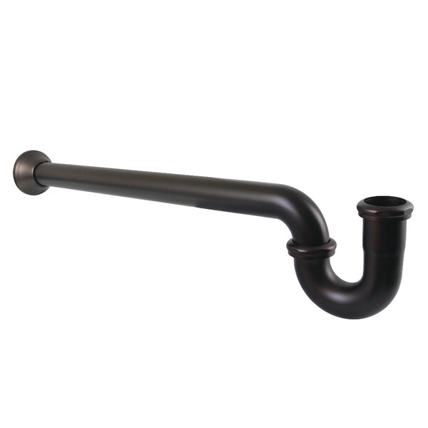 Kingston Brass 1-1/2 in. P-Trap with Bell Flange, 24 in. Length, 18 Gauge, Oil Rubbed Bronze CC7125 - main