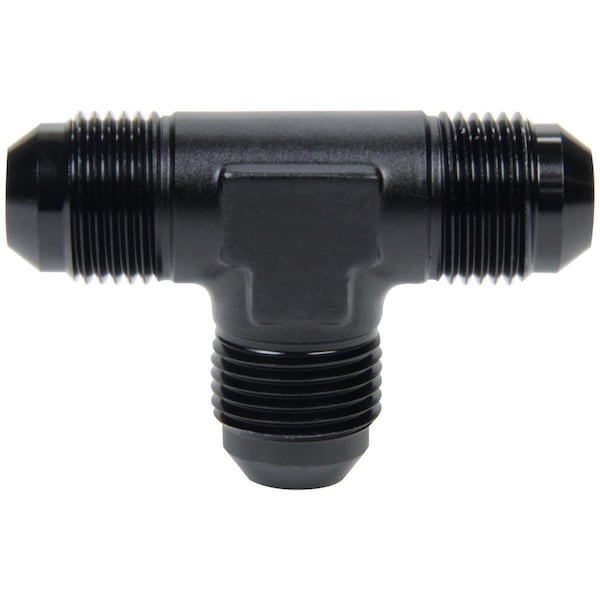 Powerhouse 4AN Male x 4AN Male Tee Swivel On Side Adapter Fitting - Black PO3625766 - main