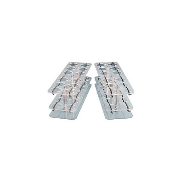 Scientific Industries MVG Tube Rack set of 2 for 24 tubes, 2PK 155468 - main