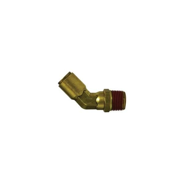 Midland Industries ELBOW SWVL 45 DEG 1/2IN TUBE OD 1/2IN 540808S - main