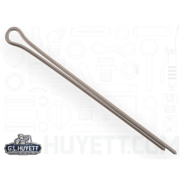 Huyett Cotter Pin, 316 Stainless Steel, 0.094 in Dia x 2.000 in Effective Length CPS16-093-2000 - main