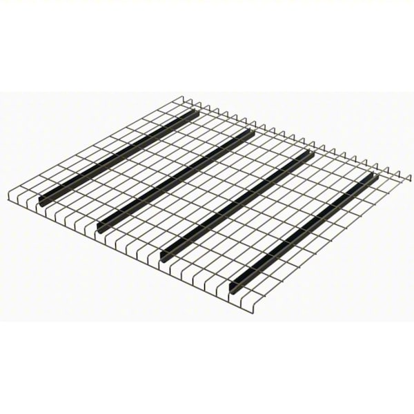 Husky Rack & Wire Pallet Rack Decking, 1 1/2 in H, 52 in W, 36 in D, Silver 3652A4 - main