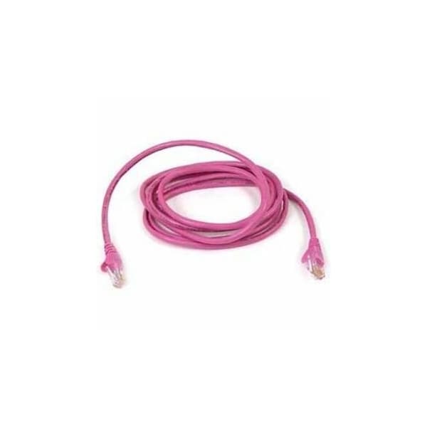 Belkin 25Ft Cat6 Snagless Patch Cable, Utp, Pink Pvc Jacket, 23Awg, 50 A3L980-25-PNK-S - main
