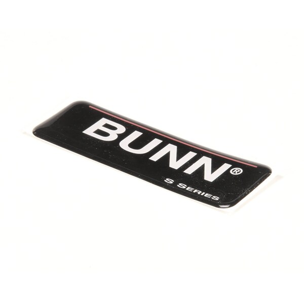 Bunn DECAL, S SERIES-1.47X4.22 02751.0000 - main