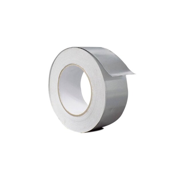 Wod Tape AFT20SW Aluminum Foil Tape Multipurpose for HVAC and Insulation No Liner: 2 in. x 60 yds, 24PK WOD AFT20SW-02000-24-60-SIL - main