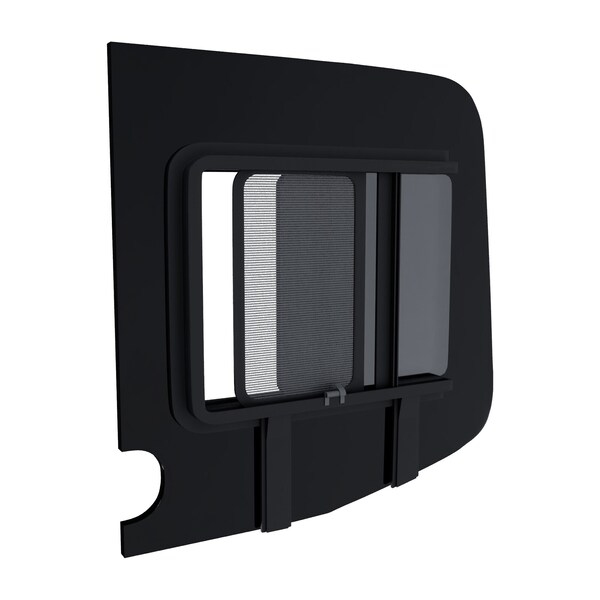 Brixwell 818mm x 797mm Glass Window for Mercedes Sprinter, Driver Back Sliding Side with Screen (C Shape) DTSPCR026-INT - main