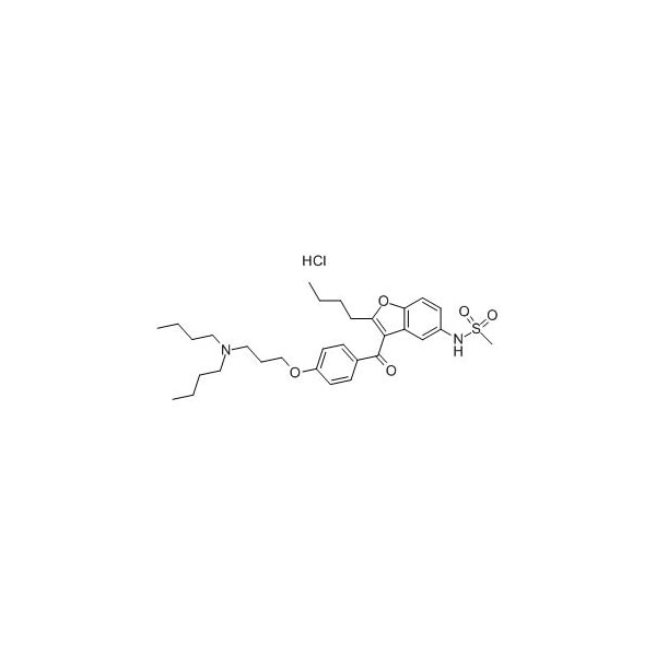 Ak Scientific Dronedarone hydrochloride (1g), CAS 141625-93-6 W3083-1g - main