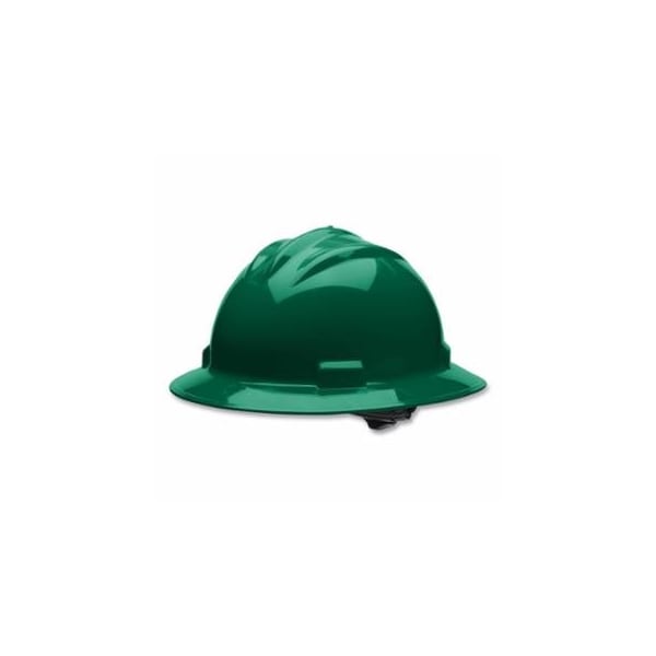 Bullard C71 Standard Full-Brim Hard Hat, 4-point Ratchet, Forest Green 216-71FGR - main