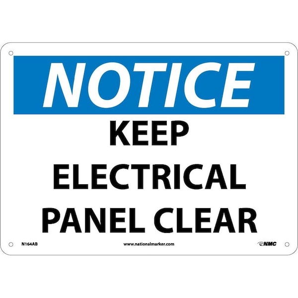 Nmc Notice Keep Electrical Panel Clear, N164AB N164AB - main