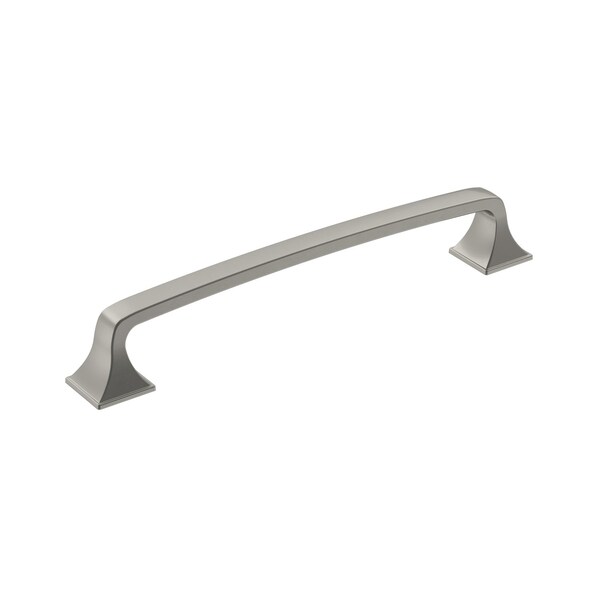 Amerock Ville 6-5/16 inch (160mm) Center-to-Center Satin Nickel Cabinet Pull, 10PK 10VMP36777G10 - main