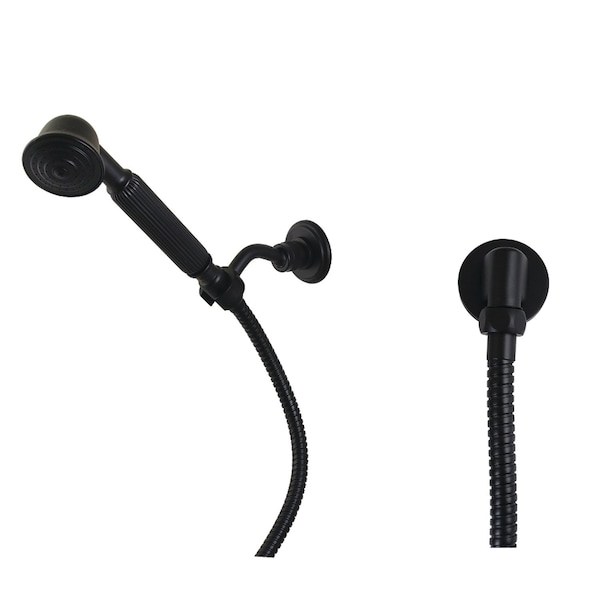 Kingston Brass Hand Shower Kit, Matte Black KX1070BE - main