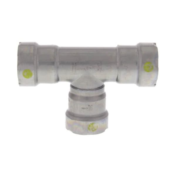 Viega MegaPressG tee P1 0.75 P2 0.75 P3 0.75 carbon steel zinc-nickel coating 25306 - main
