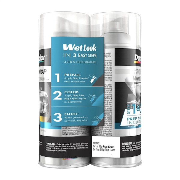 Vht Paint Custom Wrap Wet Look Removable Coating; Gloss Clear; Aerosol Can; 12 Ounce CWRC886 - main