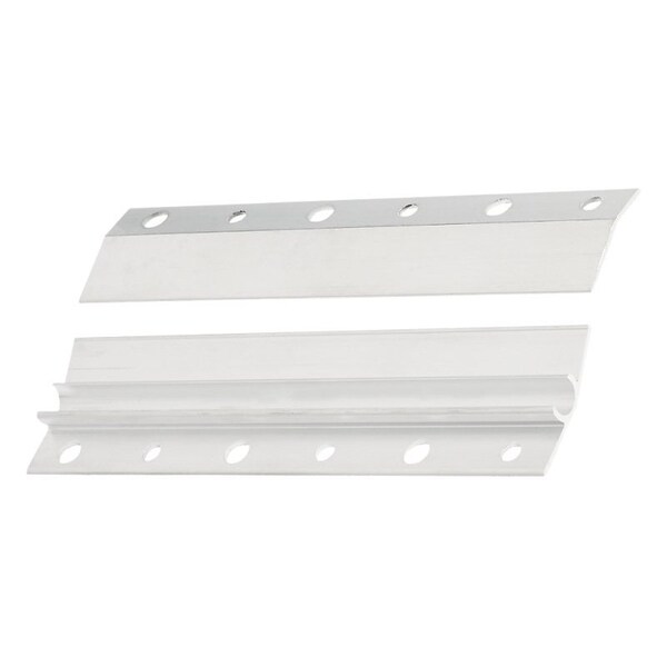 National Hardware HeavyDuty Hanger, 75 lb, Aluminum, Mill, 516 in Opening, 12 in Projection, Screw Mounting N260-146 - main