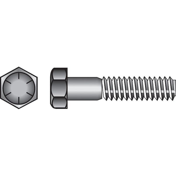 Hillman 5/16 in. D X 3-1/2 in. L Heat Treated Steel Hex Head Cap Screw, 50PK 220095 - main