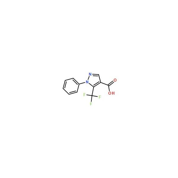 Ak Scientific 1-Phenyl-5-(trifluoromethyl)-1H-pyrazole-4-carboxylic acid (5g), CAS 98534-81-7 W9846-5g - main