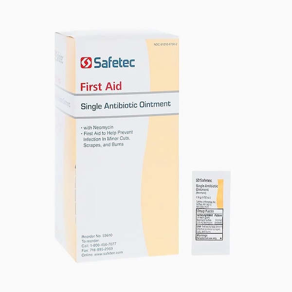 Safe-Tec Neomycin Single Antibiotic Topical Ointment 0.9gm, 144PK 4220015 - main
