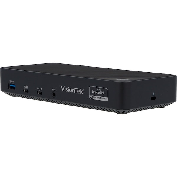Visiontek VT7000 USB-C DOCKING STATION 3X 4K DISPLAYS, 100W POWER DELIVERY 901468 - main