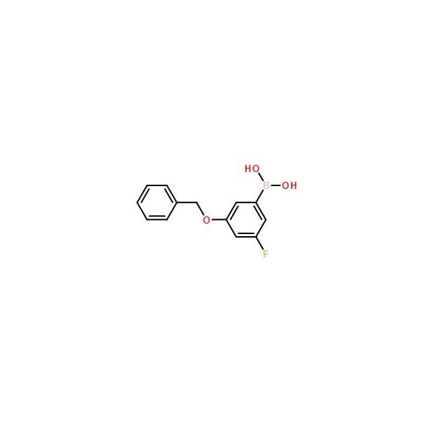 Ak Scientific 3-Benzyloxy-5-fluorophenylboronic acid (5g), CAS 850589-56-9 V1866-5g - main