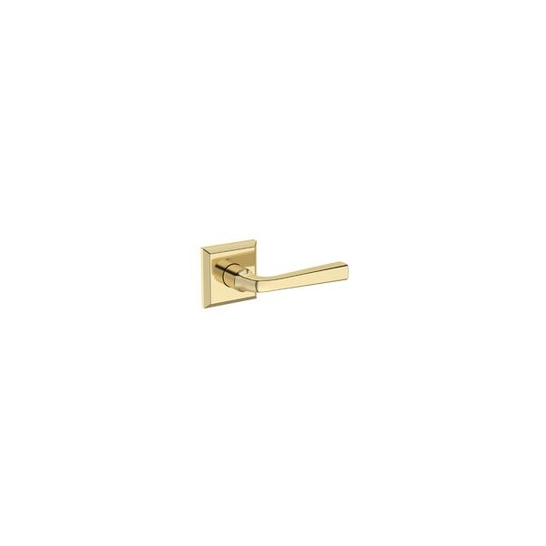Baldwin Residential Door Levers Full Dummy Right Hand Non-Lacquered Brass FDKINTSR031 - main
