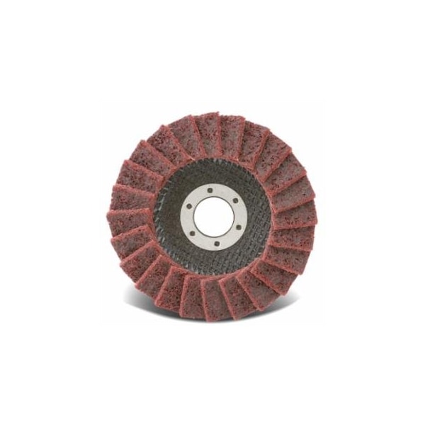Cgw Abrasives Flap Discs, Surface Conditioning, T27, 4 1/2 in, Medium, 5/8-11 Arbor, 13,300 rpm, 10PK 421-70123 - main