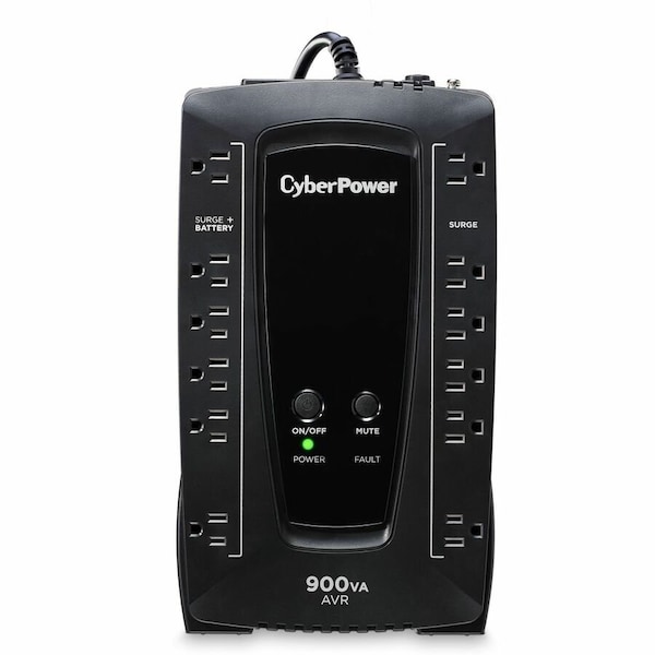 Cyberpower UPS System, Line Interactive, Out: 120 V AC In: 120 V AC AVRG900U - main