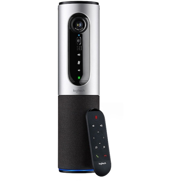 Logitech ConferenceCam Connect Video Conferencing Camera - Silver - USB - 1 Pack(s) 960-001013 - main