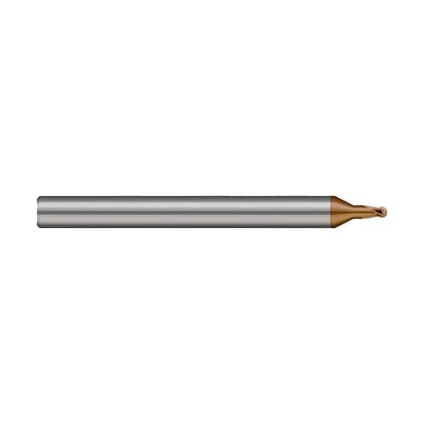 Harvey Tool 0.300 mm Cutter DIA x 0.250 mm L of Cut x 1.000 mm Reach Carbide Tight Tolerance Finisher, Hardened, 687606-C12 - main