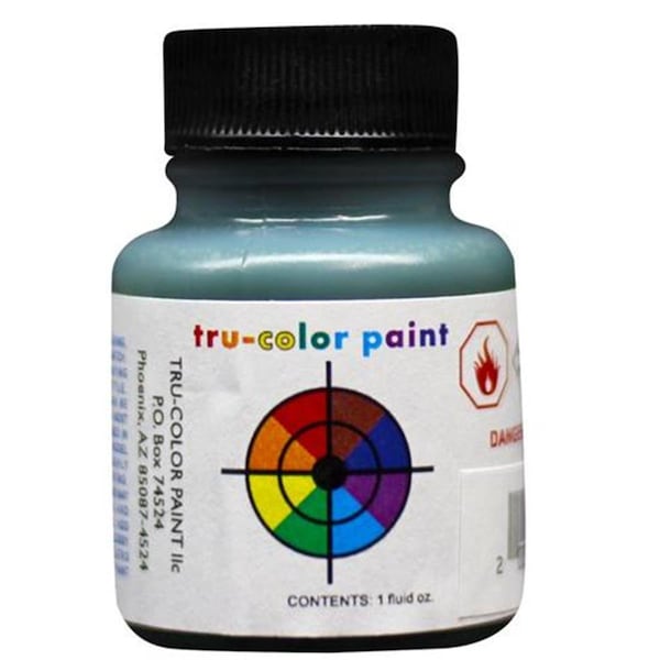 Tru-Color Paint 1 oz Central Railroad of New Jersey Acrylic Paint, Deep Sea Green TCP233 - main