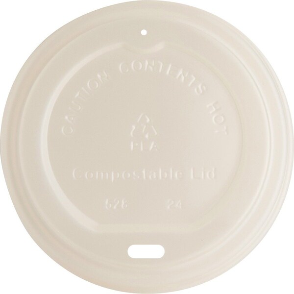 Genuine Joe Vented Hot Cup Lid, Polystyrene, PK1000 GJO10212CT - main