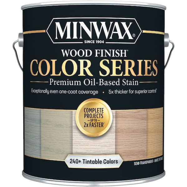 Minwax Wood Finish Color Series Oil-Based Stain Wht Base 1 Gal. 815100000 - main