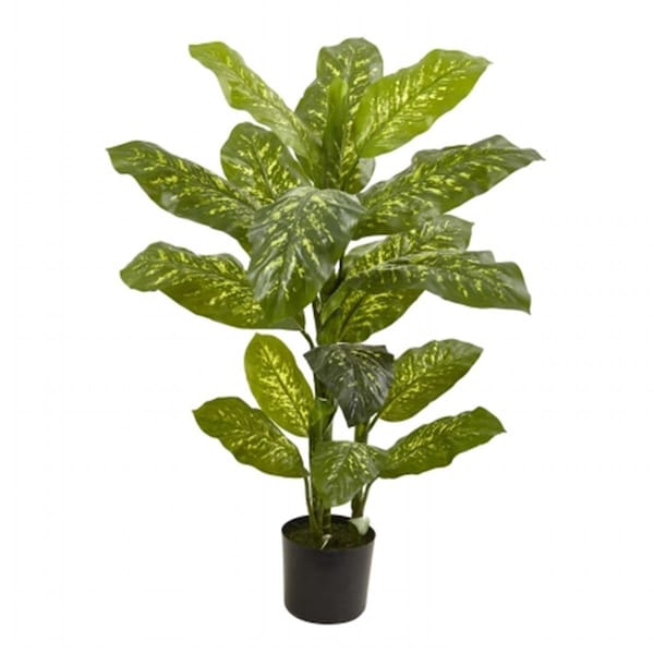 Dare2Decor 4 ft. Dieffenbachia Plant - Real Touch DA416478 - main