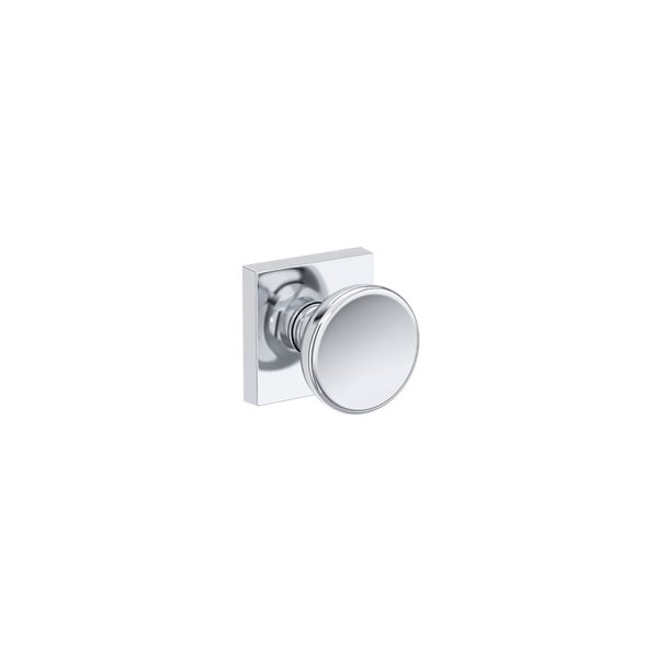 Baldwin Residential Door Knobs Full Dummy Reversible Bright Chrome FDSOLCSR260 - main