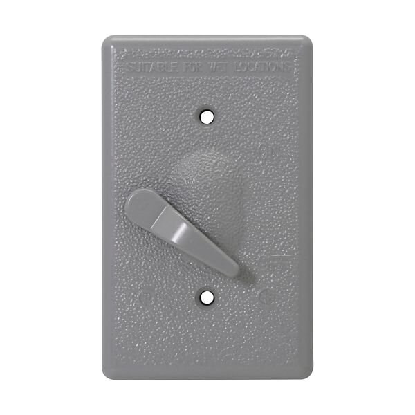 Crouse-Hinds Eaton Crouse-Hinds series weatherproof toggle switch cover, 50PK TP7280 - main