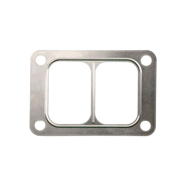 Slugfest Supplies 0.016 in. Stainless Steel T06 Divided Turbo Inlet Flange Gasket SL3838845 - main