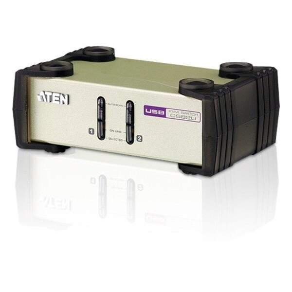 Aten CubiQ KVM Switch - 2 Computer(s) - QXGA - 2048 x 1536 CS82U - main