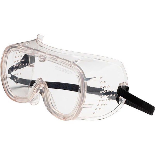 Safety Works Anti-Fog Impact and Splash Resistant Goggles Clear Lens SW35001 - main