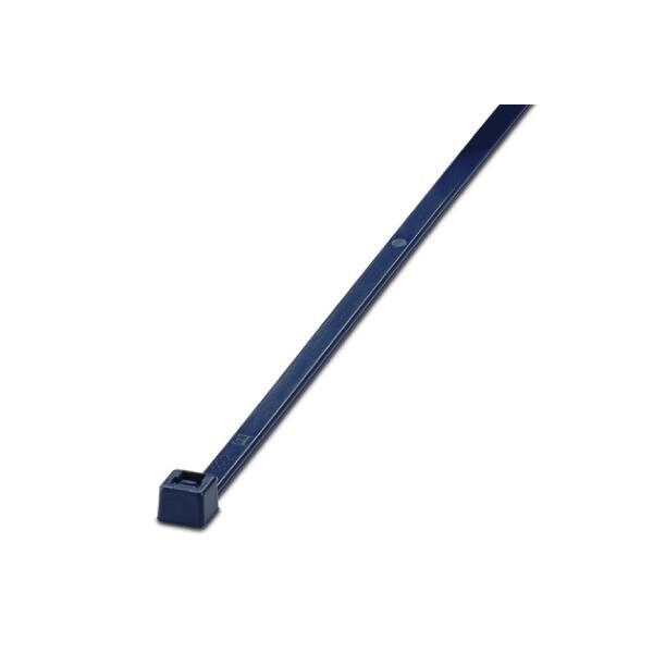 Phoenix Contact Cable Tie, 200 mm L, Blue, PA 6.6, 220 N Strength 3240797 - main