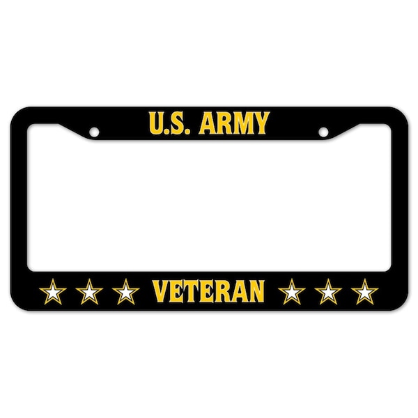 Signmission U.S. Army Veteran, License Plate Cover D-LPF-03-06 - main