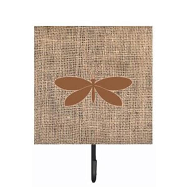 Carolines Treasures Moth Burlap and Brown Leash Or Key Holder BB1055-BL-BN-SH4 - main