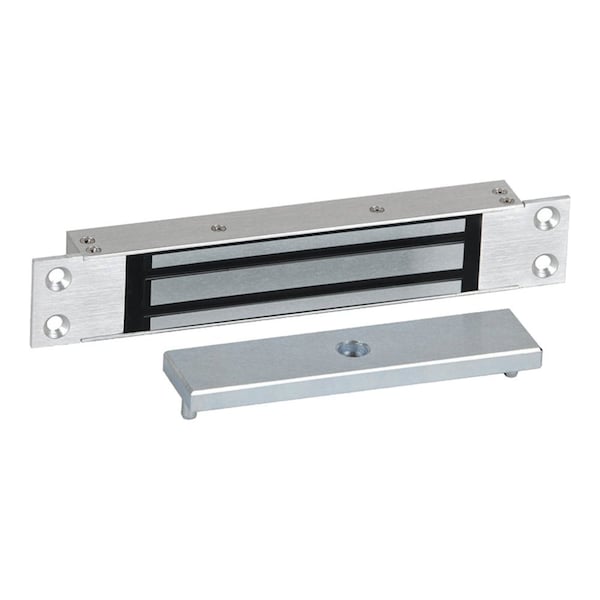 Rci Mortise 300 Lb. Micromag, 12/24 VDC, Sliding Doors on Drawers or Small Enclosures, Brushed Aluminum 8365 28 - main